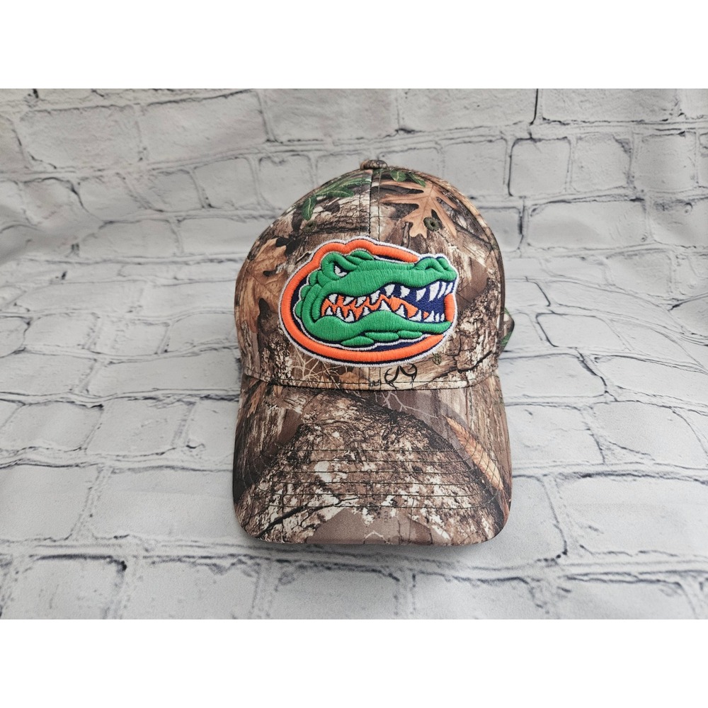 Top of the World Florida Gators Camo Baseball Hat Cap - Embroidered Logo S/M